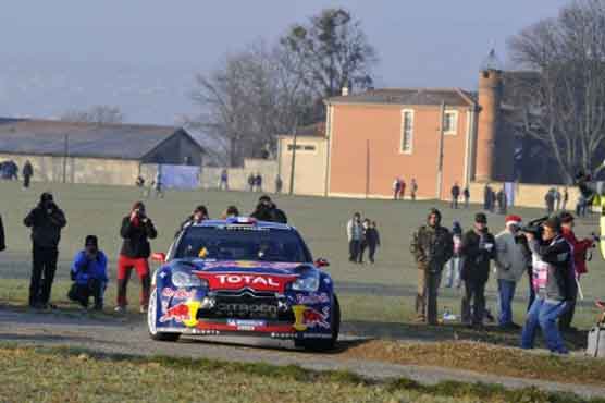 Loeb keeps lead on 4th day of Monte Carlo Rally