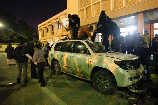 Libya: Protestors attack NTC offices