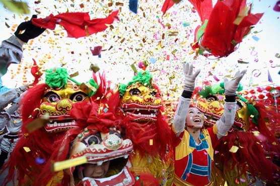 A billion-plus Asians welcomed the Year of the Dragon