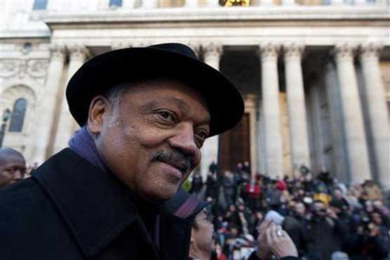 Jesse Jackson adds voice to Grammy protest