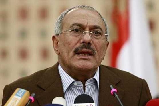 Saleh heads to US after stopover in London 