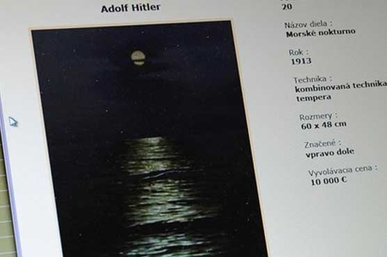 Hitler painting fetches 32,000 euros in Slovak auction