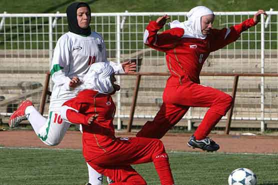 Asian footballers for lifting hijab ban