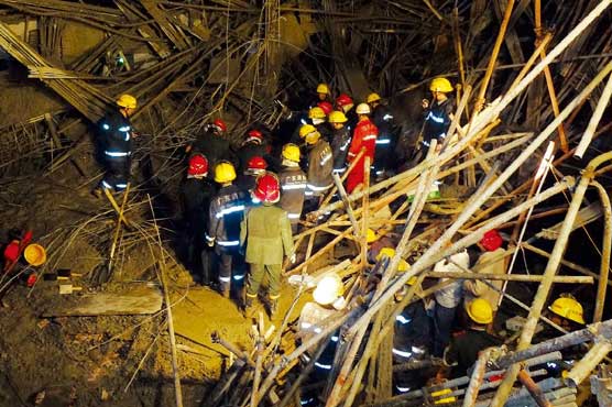 Under-construction building collapses in India, two died