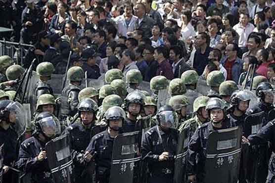 China raises security in rural areas