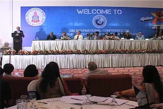 2nd session of ICIBM conference at UCP Auditorium Thursday 