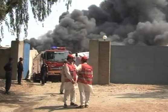 Peshawar: Fire at UN store burns relief goods worth millions 