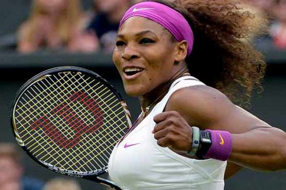 Serena jokes about selling serve at champs dinner