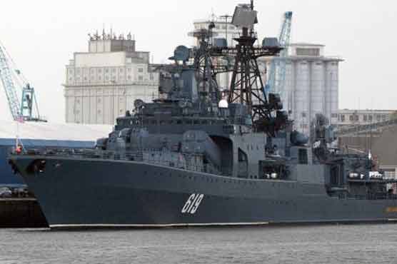 Russia sends naval flotilla to Syrian port