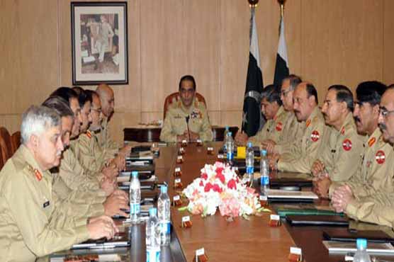 Corps Commanders moot on Thursday