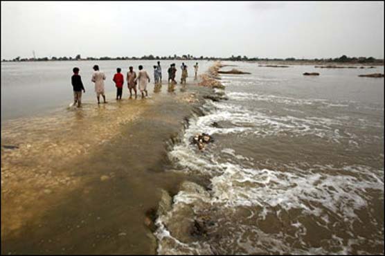Kot Addu: Breaches in Sindh River haunt dwellers