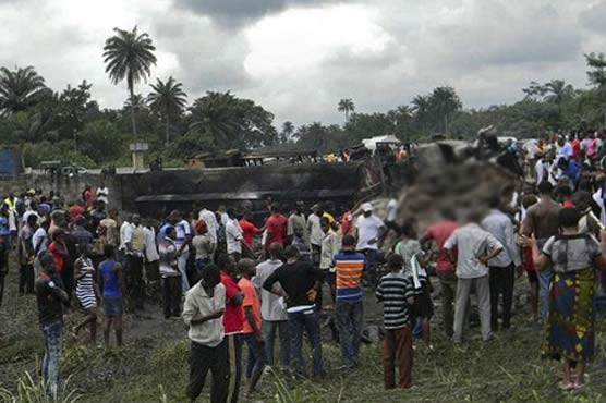 At least 95 killed in Nigeria tanker truck fire