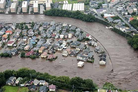 Waterfall-like rain eases in Japan after killing 27 