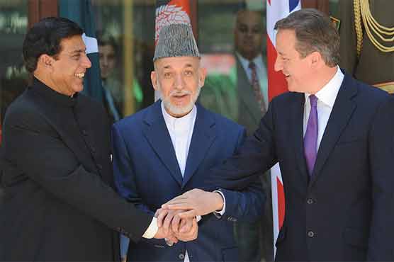 UK, Pak, Afghanistan agree on joint efforts for peace