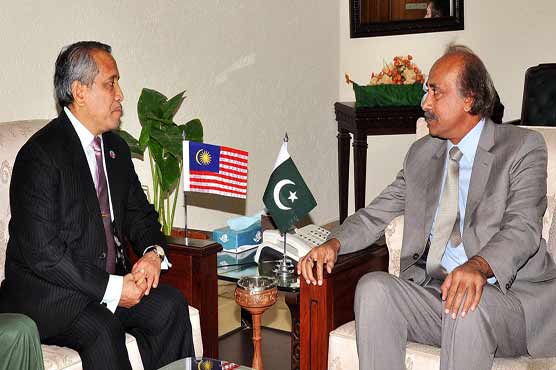 Pakistan, Malaysia pledge to boost ties 