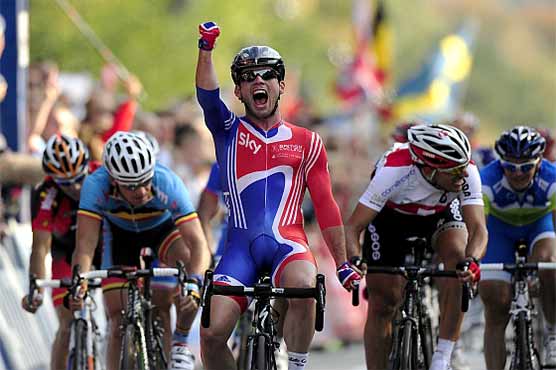 Mark Cavendish equaled a Tour de France landmark Friday.