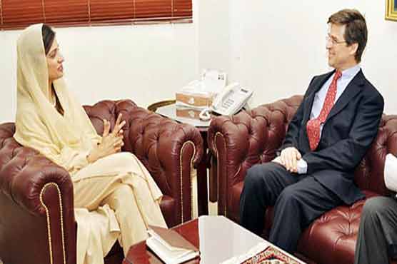  Hina, British HC discusses Pakistan UK ties