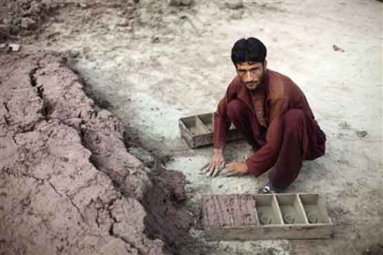 Afghan family condemned to brick kiln labour for years to pay debt 