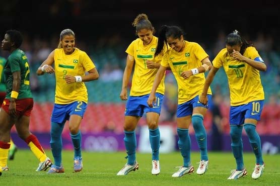 Brazil routs Cameroon 5-0 in women's football