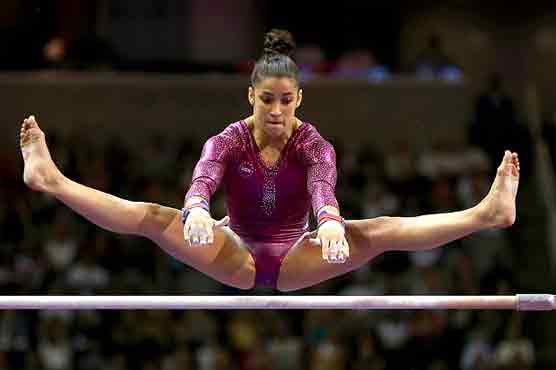 Friend or foe, US gymnasts don't mind who watches