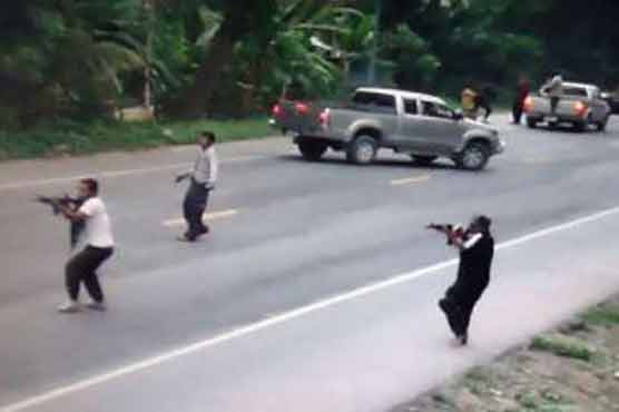  Militants shoot dead 4 soldiers in restive Thai south
