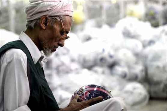 London Olympics witness return of hand-stitched footballs of Sialkot