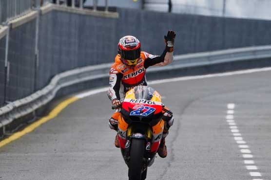 Motorcycling: Stoner wins Laguna Seca MotoGP 
