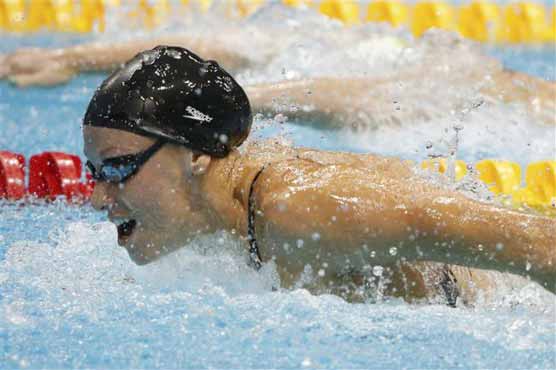 Dana Vollmer sets world record in 100m butterfly