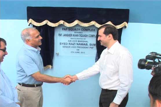 Jansher Khan squash complex inaugurated in Peshawar