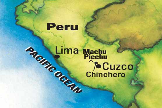 Helicopter goes missing in Peru 