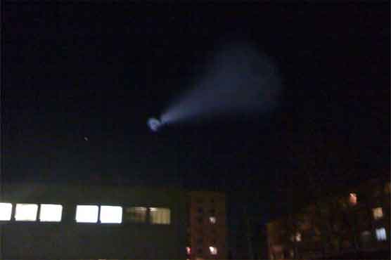 UFO over Middle East reportedly a Russian missile test