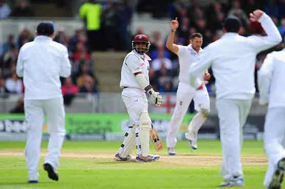 West Indies wobble on 164-5 at tea 