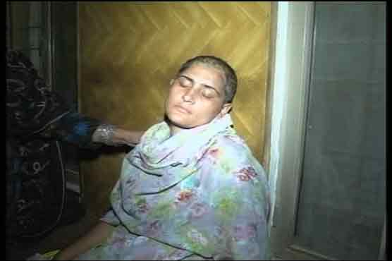 Faisalabad: drug addict cut his wife's hair 