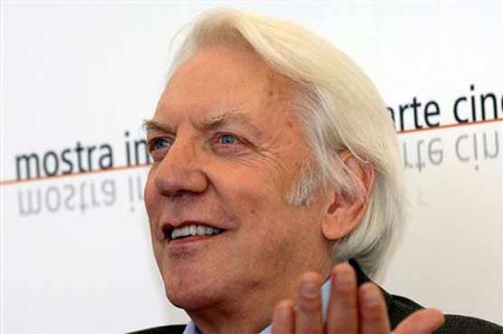 France honours actor Donald Sutherland