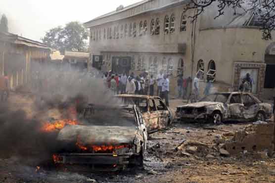 Militants attack 2 churches in Nigeria