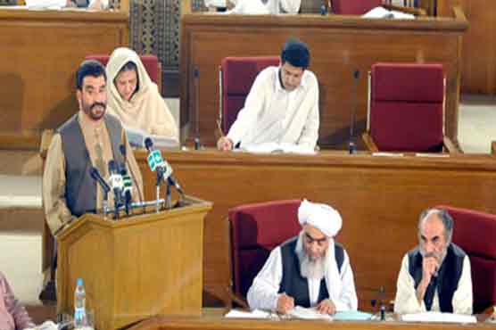  RS 179 billion budget presented in Balochistan PA 