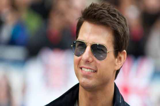  Tom Cruise hits red carpet for Rock of Ages film premiere 