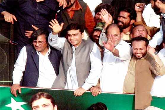 Gilani conspiring against democracy: Hamza