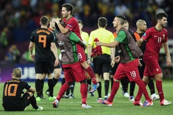 Portugal, Germany advance at Euro 2012