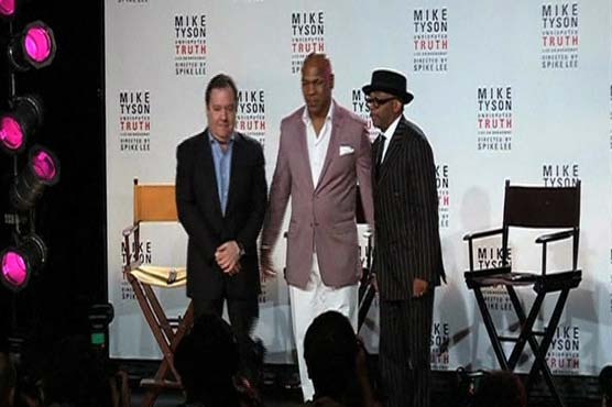 Mike Tyson prepares to knock out Broadway audiences