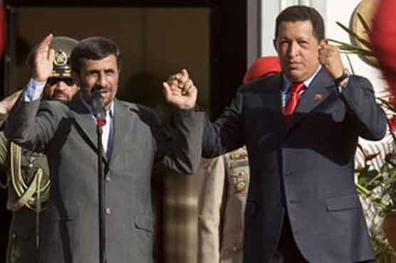 Venezuela's Chavez slams sanctions on Iran