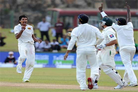 Pakistan 36-3 v Sri Lanka in second innings  