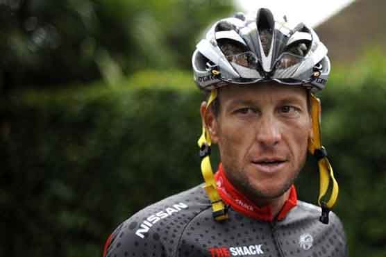 Cyclist Armstrong blasts USADA case