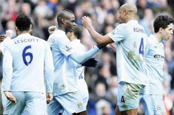 Football: Man City five clear as Bolton woe continues