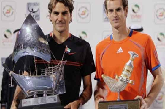 Federer beats Murray for fifth Dubai title 