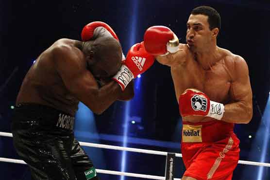 Boxing: Klitschko stops Mormeck to claim 50th KO