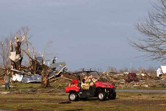 Toddler survives terrifying tornado in Indiana