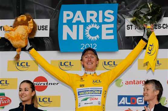 Cycling: Swedens's Larsson takes Paris-Nice first stage 