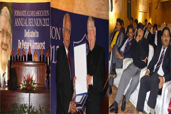 FCC Rector honoured at Annual Alumni Reunion