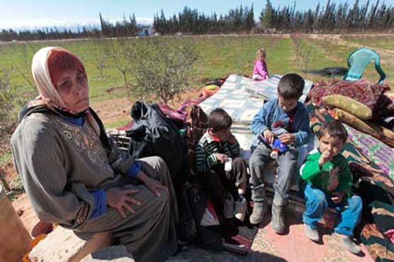 Sryians seek refuge in Lebanon